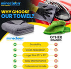 Car Drying Towels Extra Large Super Absorbent 65 x 23 Inch Microfiber Car - Image 7