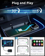 UBeesize Wireless CarPlay Adapter – Seamless Wireless Upgrade - Image 3