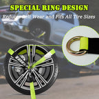 4 Pack Car Tie Down Straps for Trailers - Image 2