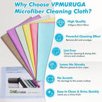 Streak Free Window Cleaning Cloth Miracle Microfiber Cloths - Image 2