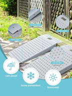 Shed Ramp 2PC, Loading Ramp for Riding Mower, 1500 lbs Capacity, Shed Storage - Image 6