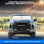 Windshield Sun Shade for Toyo-ta Tundra 2022-2025 2026 Foldable Sunshade Custom - Image 7