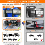 Kinetic Recovery Tow Rope: 1.26" x 30ft 55000LBS Snatch Strap Heavy Duty - Image 3