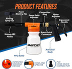 SwiftJet Car Wash Foam Gun + Microfiber Wash Mitt - Image 4