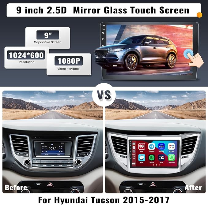 2G+64G 9 Inch Android Car Stereo - Image 2