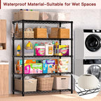 PrimeZone Wire Metal Storage Shelves - Image 8