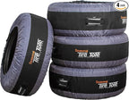 Kurgo Seasonal Tire Tote | Spare Tire Cover | Portable Wheel Bags | Winter Tire by Kurgo