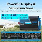 GIANDEL 2000 Watt Pure Sine Wave Power Inverter 12V DC to 120V AC, 4100W Surge - Image 7