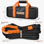 ALL-TOP Kinetic Recovery Rope Kit w/ 2 Soft Shackles, 1in x 20ft, Heavy Duty - Image 6