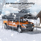 Heavy Duty Metal Carport – Sturdy Structure, All-Weather Protection, Easy - Image 2