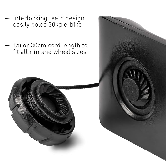 Hornit CLUG PRO | Wall Mounted Bike Rack | Secured by FIDLOCK | 5 Sizes | Easy - Image 4