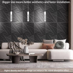 8 Pack Self-Adhesive Soundproof Wall Panels, 15.7 x 15.7 x 0.47 in Sound Proof - Image 6
