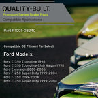 Premium Ceramic Front Brake Pads Compatible - Image 3