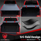Soft Tri Fold tonneau Cover Compatible - Image 3