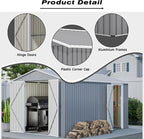 8×12 Ft Outdoor Storage Shed - Image 3