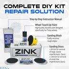 Premium Tesla Wheel Curb Rash Repair Kit - Image 4