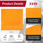 200 Pcs Microfiber Cleaning Cloth 16x16 Inch Microfiber Towels - Image 2