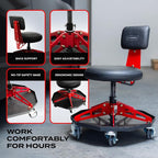 Vyper Robust Steel Sport Shop Chair - Image 4