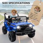 12V Ride on Electric Truck Car for Kids, 12V Kids Electric Vehicles w/Remote - Image 8