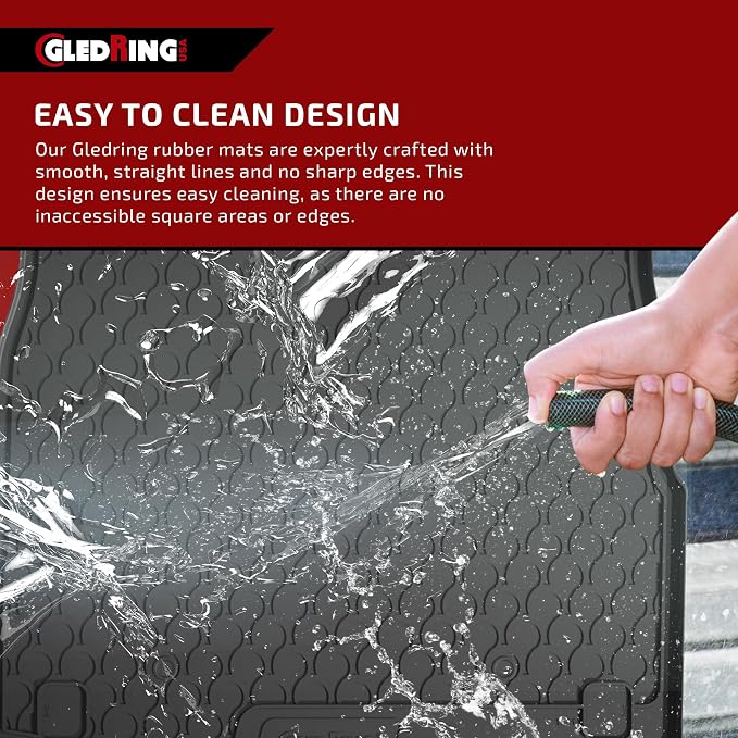 Gledring USA Custom Fit All-Weather Rubber Floor Mats Intended - Image 5