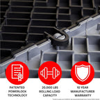 Big Floors GarageDeck Coin Pattern, Durable Copolymer Interlocking Modular - Image 6