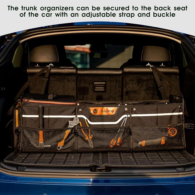 Trunk Organizer, Heavy-Duty Storage - Image 8
