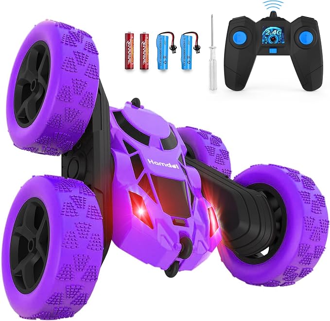 Remote Control Car for Girls, Stunt Rc Car, Princess Toys for Girl 6 7 8 9 by Hamdol