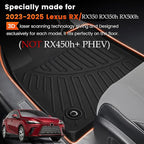 KMF Custom Fit Floor Mats for Lexus RX 2025 2024 2023 Accessories RX350 RX350h - Image 2