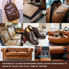STARTSO WORLD Brown Leather & Vinyl Repair Kit - Image 8