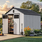 YITAHOME 8x10 FT Outdoor Storage Shed - Image 9
