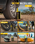 NEVERLAND Tire Inflator Portable Air Compressor - Image 2