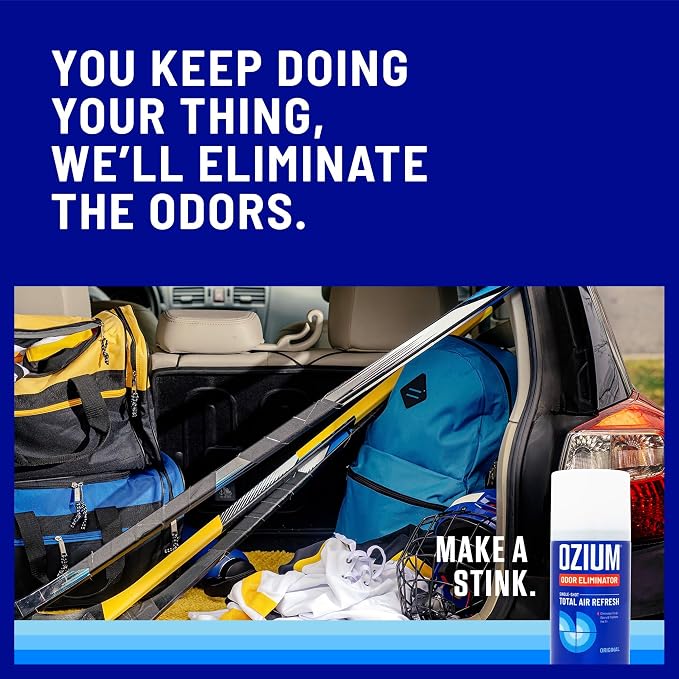 OZIUM® Air Freshener Odor Eliminator, 2oz Single Shot Total Air Refresh & Car - Image 6