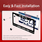 John 3:16 Jesus Loves You License Plate Frame Christian License Plate Frames - Image 3