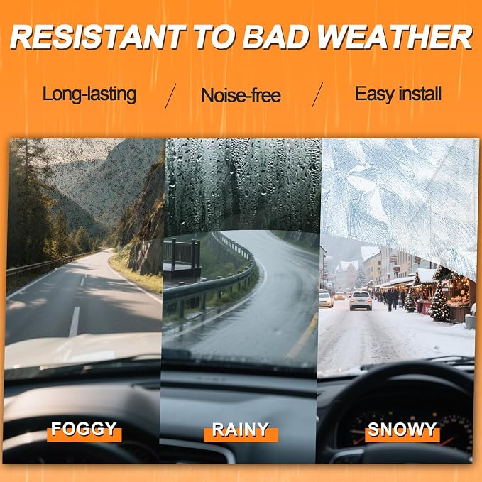 HULADAED® 28''+14''+8'' Windshield Wipers Replacement - Image 7