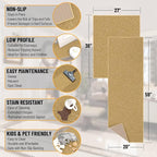 Ottomanson 2-Piece Kitchen Rug Set - Image 2