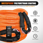 Nilight Kinetic Recovery Rope 33000 LBS 1" x 30ft Snatch Strap Heavy Duty - Image 4