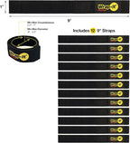 Quick-Straps by Wrap-It Storage – 9” Black - Image 3
