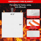 SecuCaptain Emergency Fire Blanket - Image 5