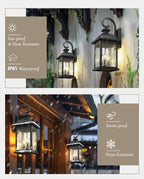 FEMILA 26" Outdoor Wall Light, Large Exterior Wall Lantern - Image 4