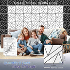8 Pack 2-Layer Soundproof Wall Panels, 1.2lb/ft* High Density, Thicker 0.43 in - Image 2