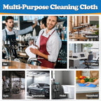 FIXSMITH Shop Towels, Microfiber Cleaning Cloth Bulk, Microfiber Towels - Image 7