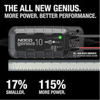 NOCO GENIUS10: 10A 6V/12V Smart Battery Charger – Automatic Maintainer - Image 2