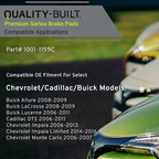 Premium Ceramic Front Brake Pads Compatible - Image 3