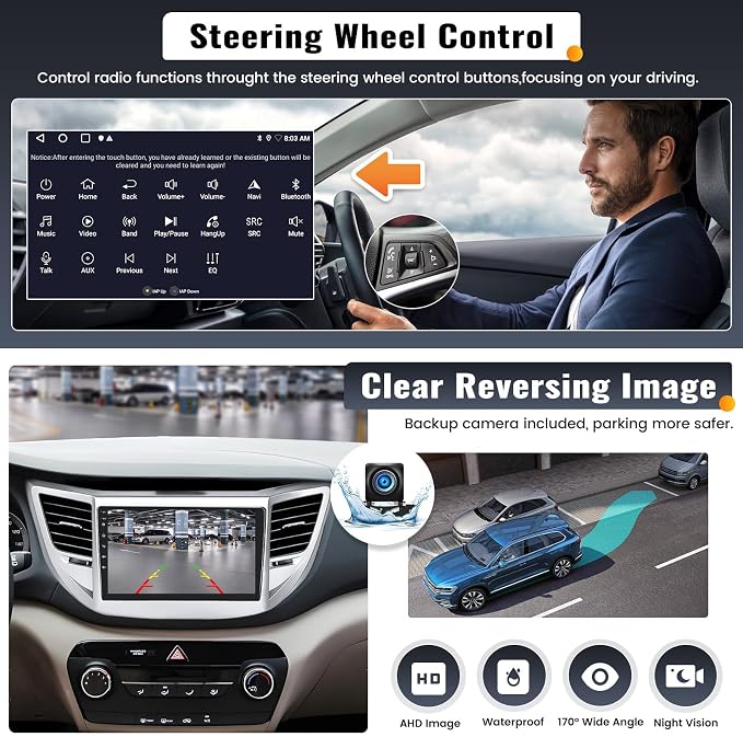 2G+64G 9 Inch Android Car Stereo - Image 7