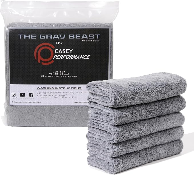 Microfiber Cleaning Cloth by Casey+Performance