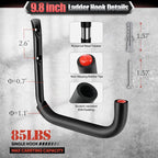 Nacial 20 Pack Garage Hooks Heavy Duty, 9.8" & 3.5" Garage Wall Hook - Image 3