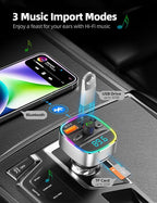 Nulaxy Bluetooth FM Transmitter - Image 4