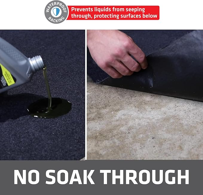 Drymate Premium Maintenance Mat Oil Spill Garage Floor Mat, Waterproof - Image 4