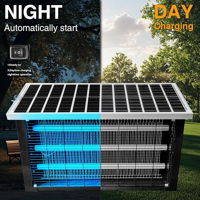 Super Large Solar Bug Zapper Outdoor - Image 4