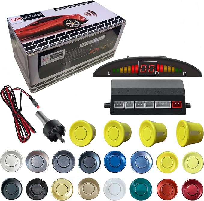 Parking Sensor Kit Backup Sensor Kit Reverse Sensor by SANDETOUN